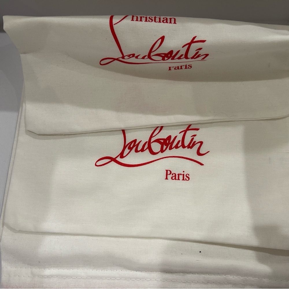 Christian Louboutin Black Ballerina Stilettos w/ Signature Red Soles Size 10 US - Picture 10 of 16